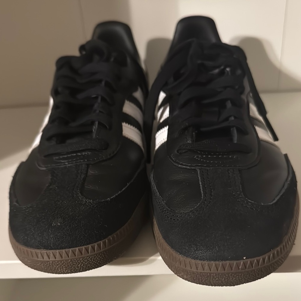 Adidas Black and White Sneakers